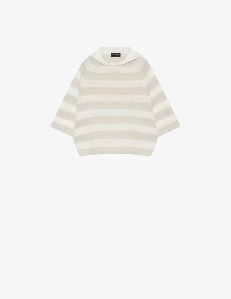 rinascente Fabiana Filippi Mantella a righe in cashmere