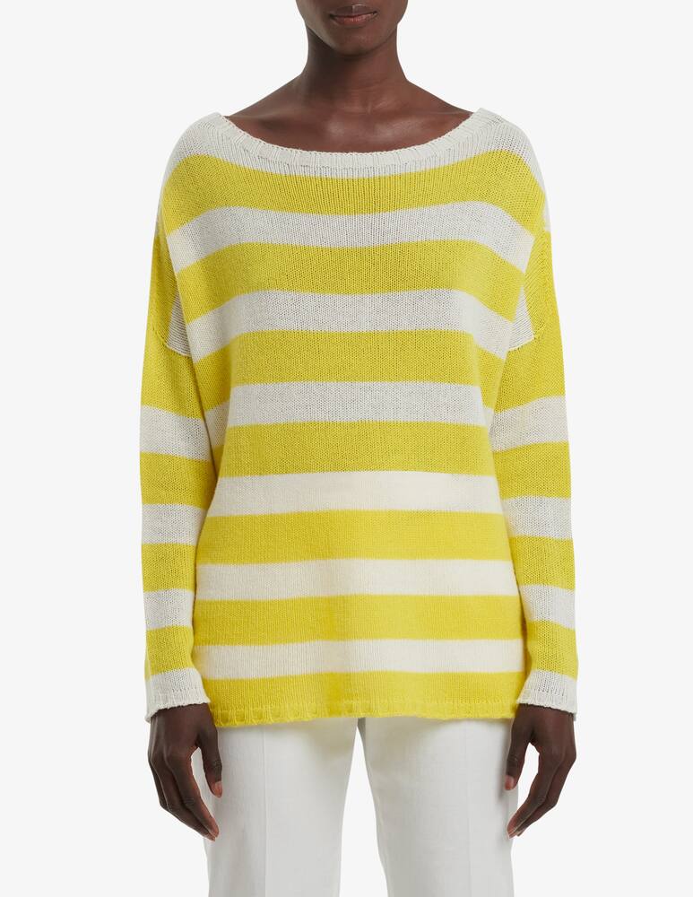 Fabiana Filippi Maglione a righe in cashmere - immagine 1 Fabiana Filippi Maglione a righe in cashmere - immagine 1
