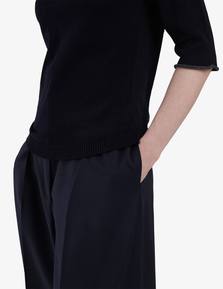 rinascente Fabiana Filippi Organic cotton and lurex sweater