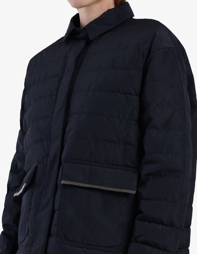 Fabiana Filippi Technical taffeta down jacket - picture 4 Fabiana Filippi Technical taffeta down jacket - picture 4