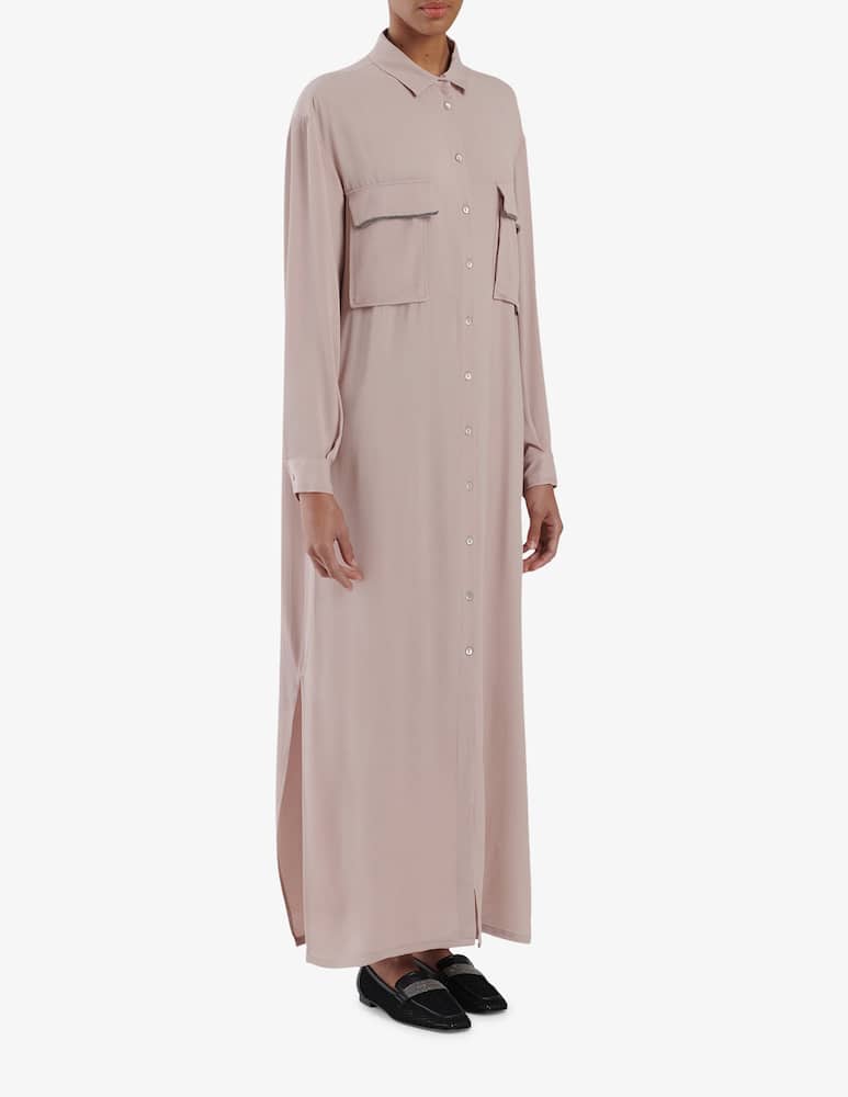Fabiana Filippi Vestito lungo in misto seta - immagine 1 Fabiana Filippi Vestito lungo in misto seta - immagine 1