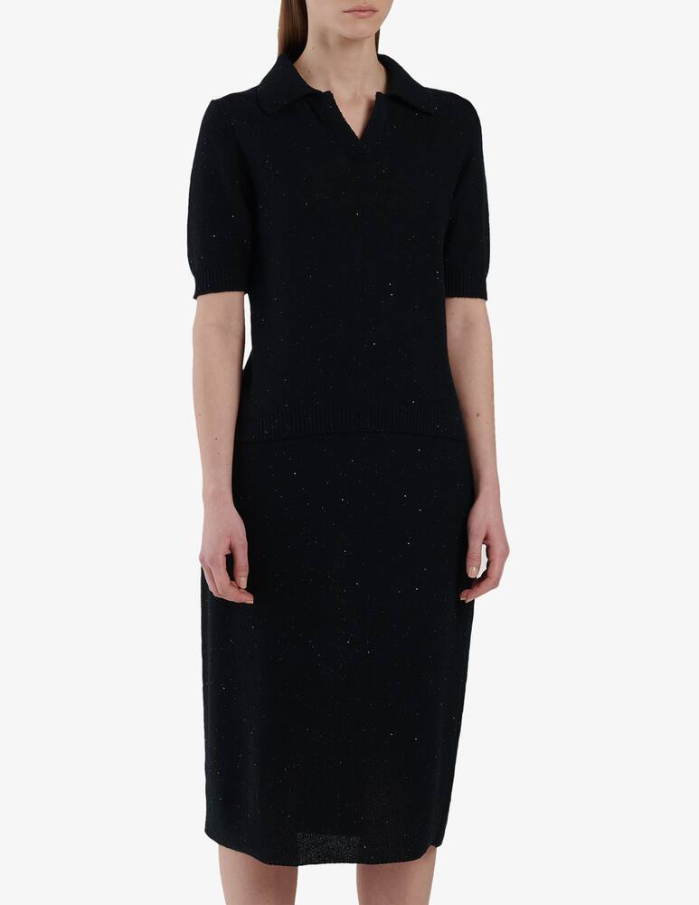 rinascente Fabiana Filippi Sequinned polo shirt