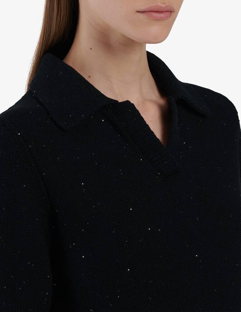 rinascente Fabiana Filippi Sequinned polo shirt