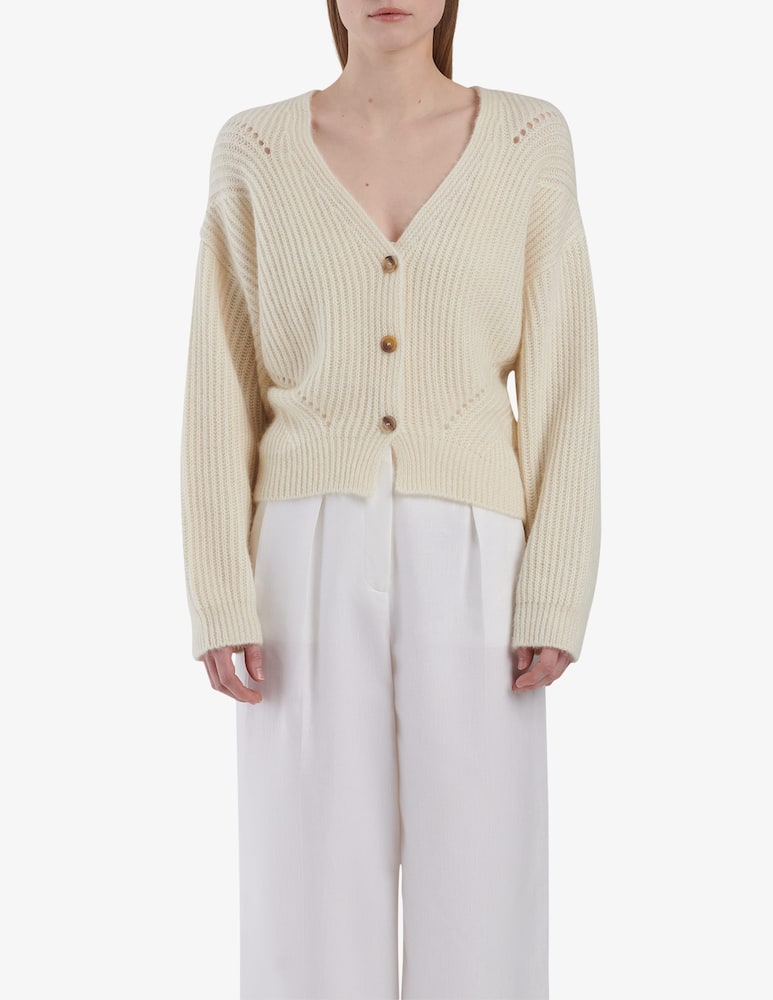 rinascente Fabiana Filippi Cardigan in cotone e alpaca