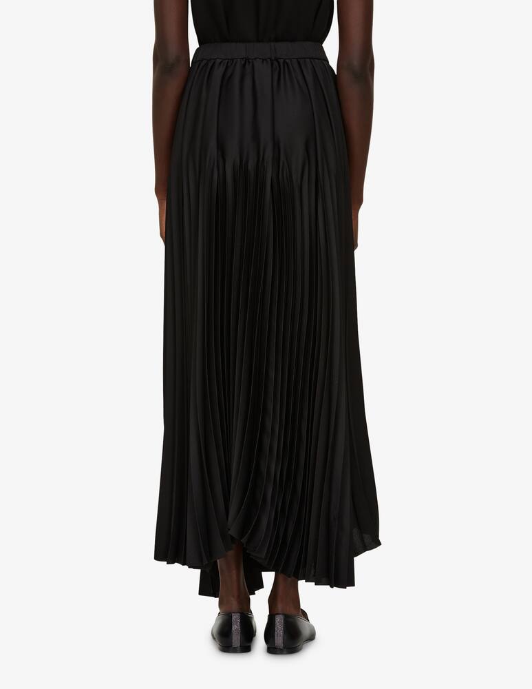 rinascente Fabiana Filippi Pleated satin skirt