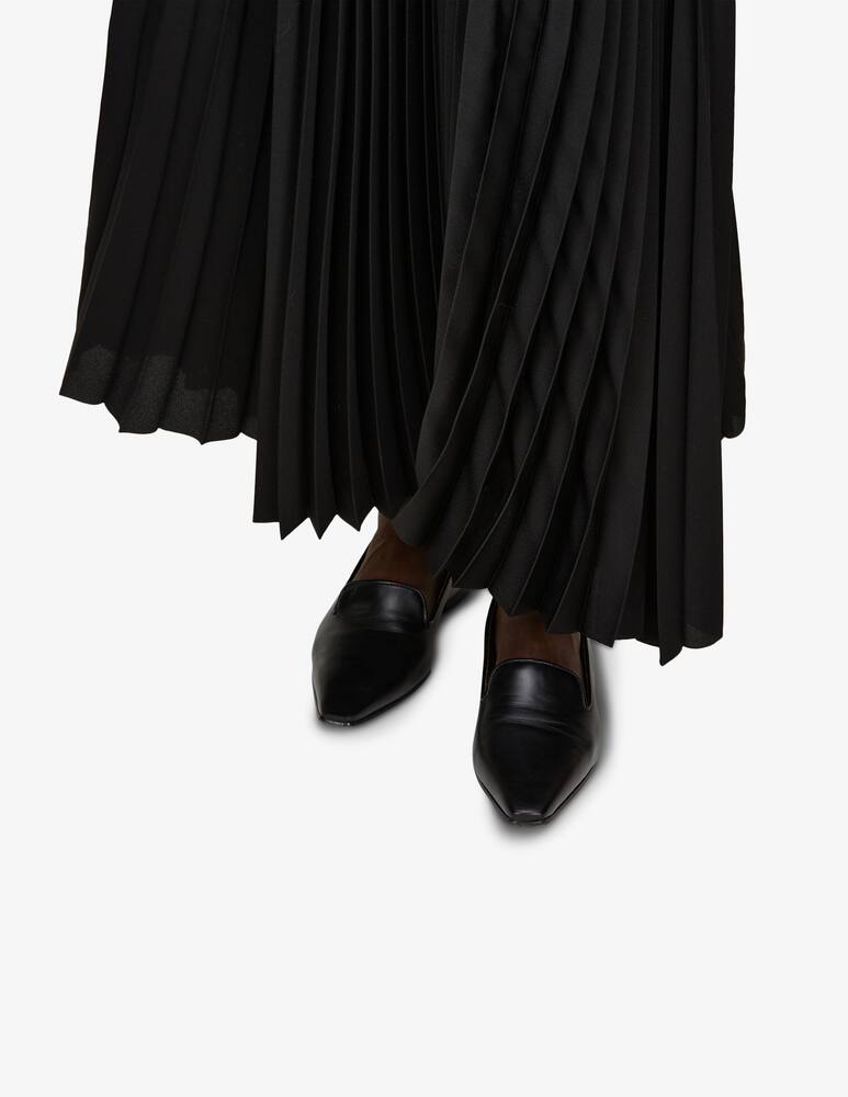 rinascente Fabiana Filippi Pleated satin skirt
