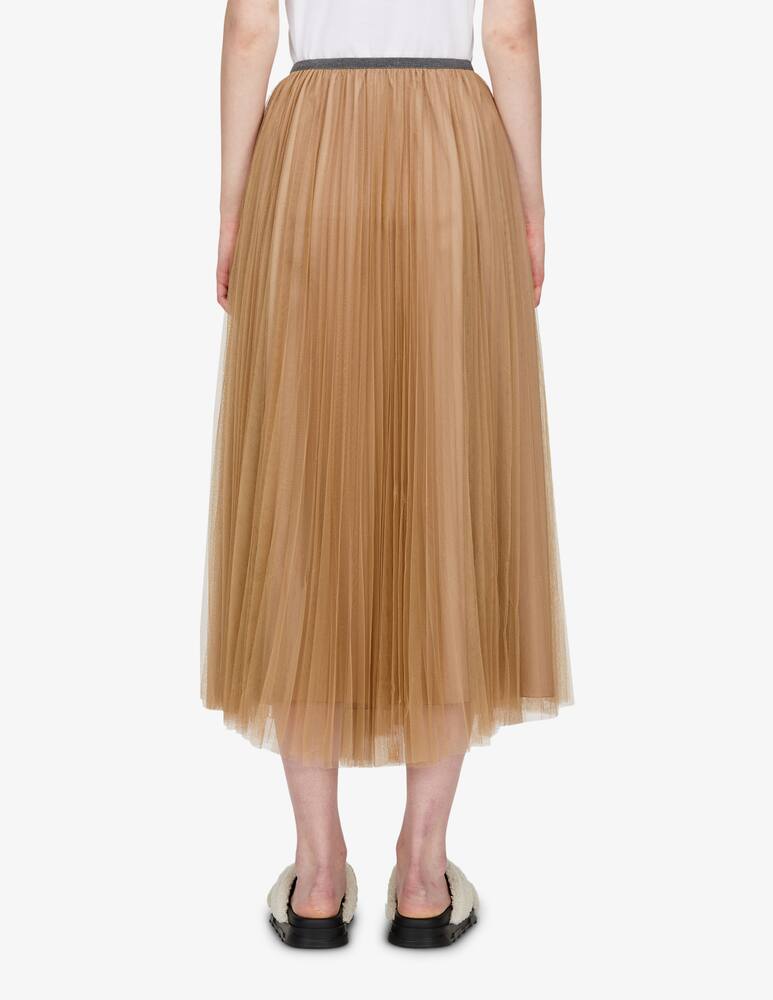 Fabiana Filippi Pleated tulle skirt - picture 3
