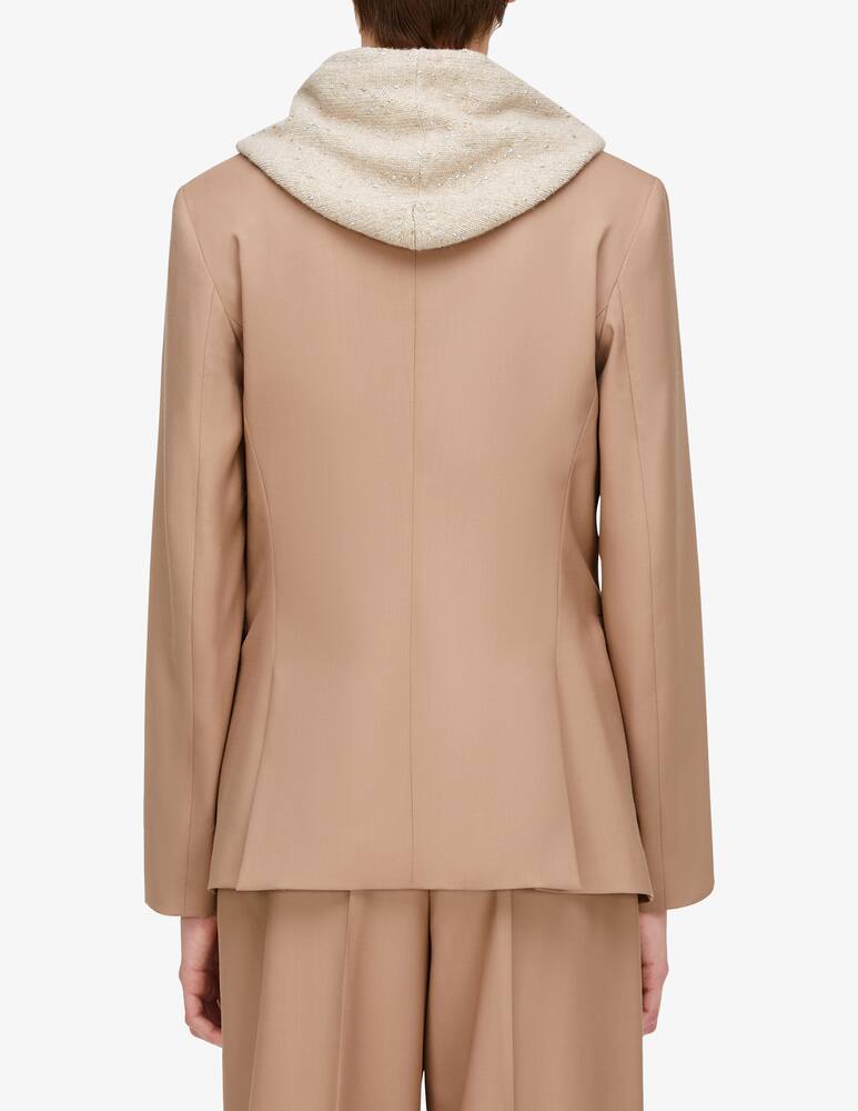 rinascente Fabiana Filippi Blazer in lana con cappuccio