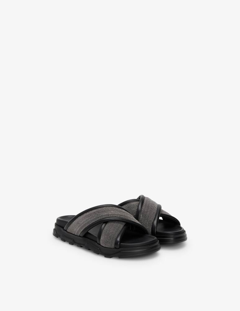 rinascente Fabiana Filippi Leather platform sandals