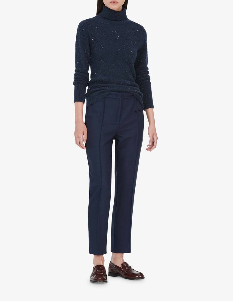rinascente Fabiana Filippi Sequinned turtleneck sweater