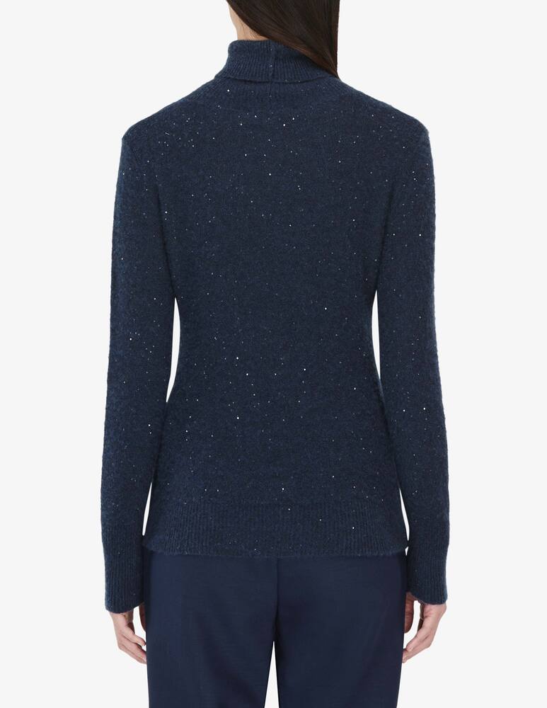 rinascente Fabiana Filippi Sequinned turtleneck sweater