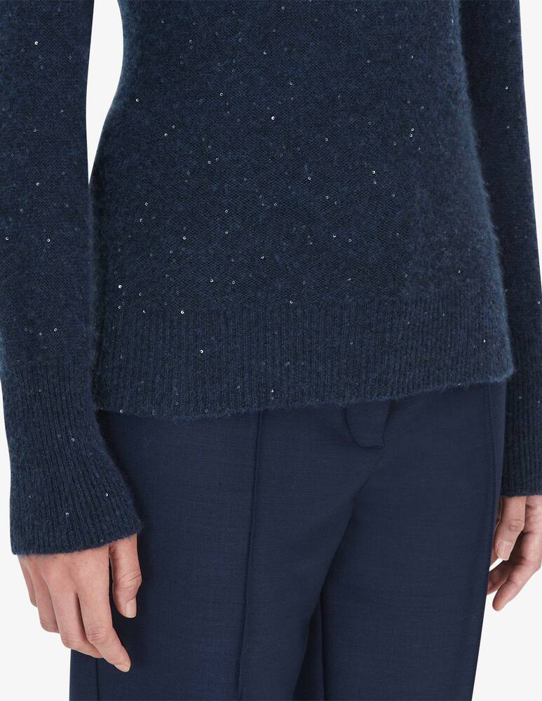 rinascente Fabiana Filippi Sequinned turtleneck sweater