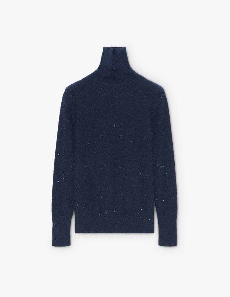 rinascente Fabiana Filippi Sequinned turtleneck sweater