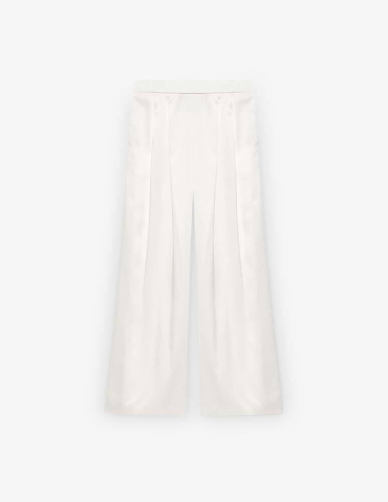 rinascente Fabiana Filippi Wool satin trousers