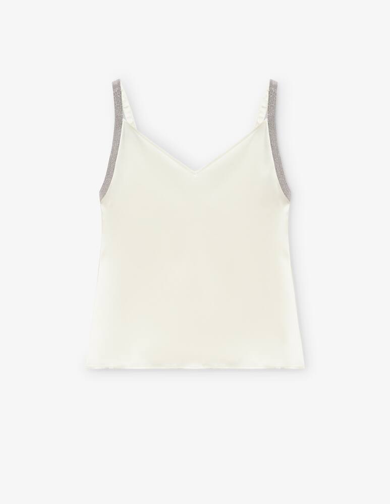 rinascente Fabiana Filippi Top intimo in raso di seta