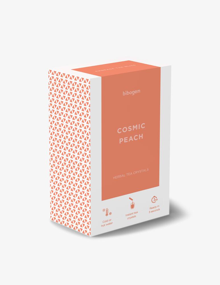 Bibogem Cosmic Peach Cristalli senza Tè 15 Bustine - immagine 4 Bibogem Cosmic Peach Cristalli senza Tè 15 Bustine - immagine 4