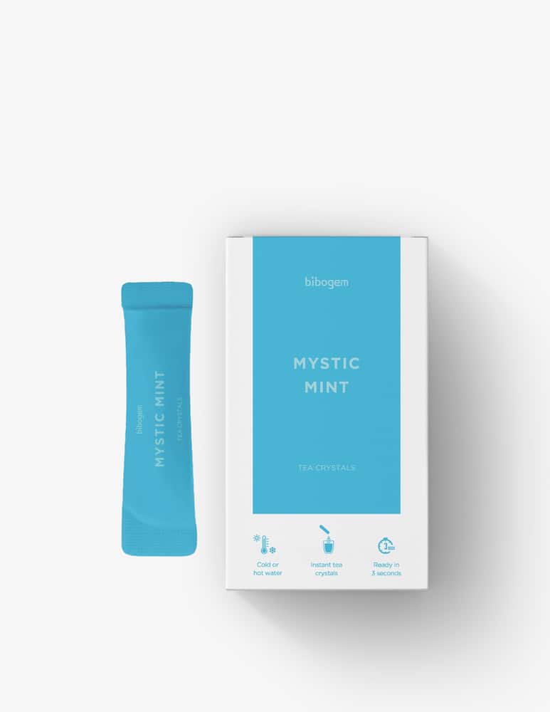 Bibogem Mystic Mint Cristalli di Tè 15 Bustine - immagine 1 Bibogem Mystic Mint Cristalli di Tè 15 Bustine - immagine 1