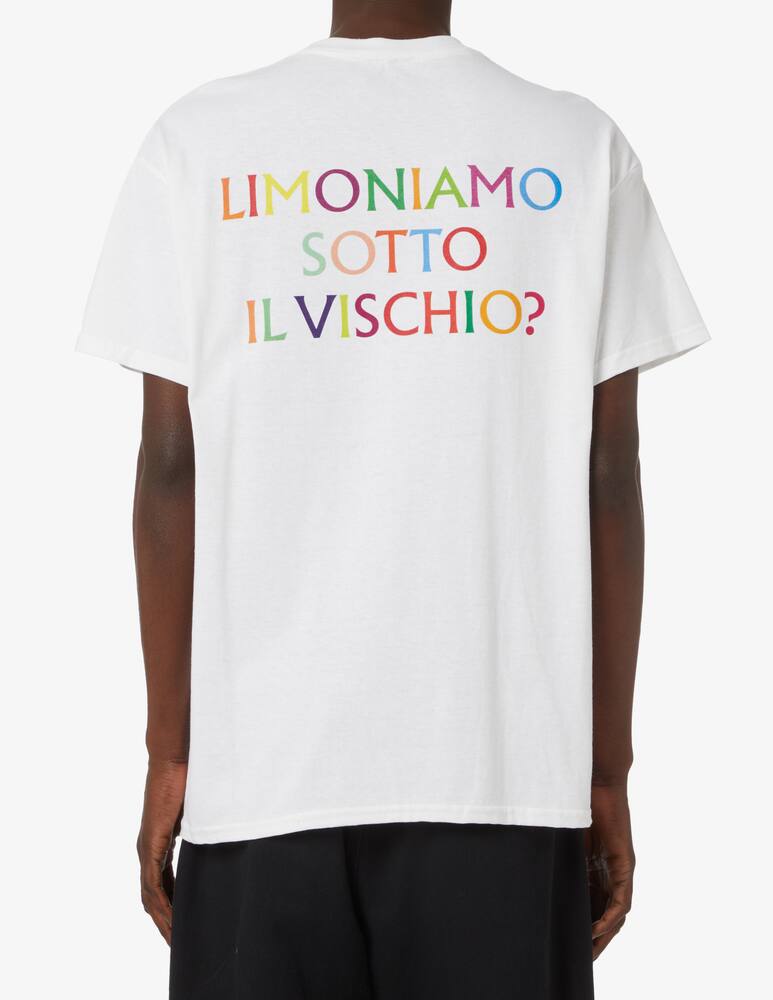 rinascente Rivoluzione Romantica Cristmass collection mistletoe t-shirt - White