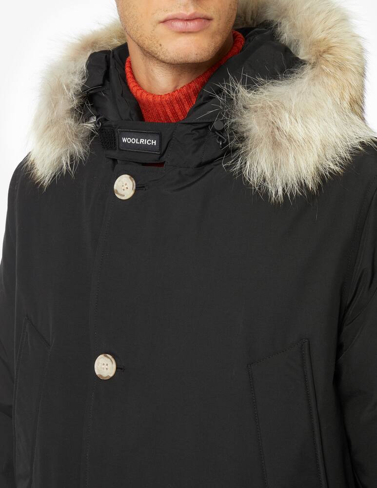 rinascente Woolrich Giaccone arctic anorak con pelliccia removibile