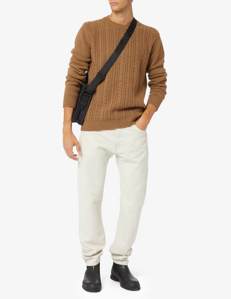 rinascente Woolrich Wool cable crewneck jumper