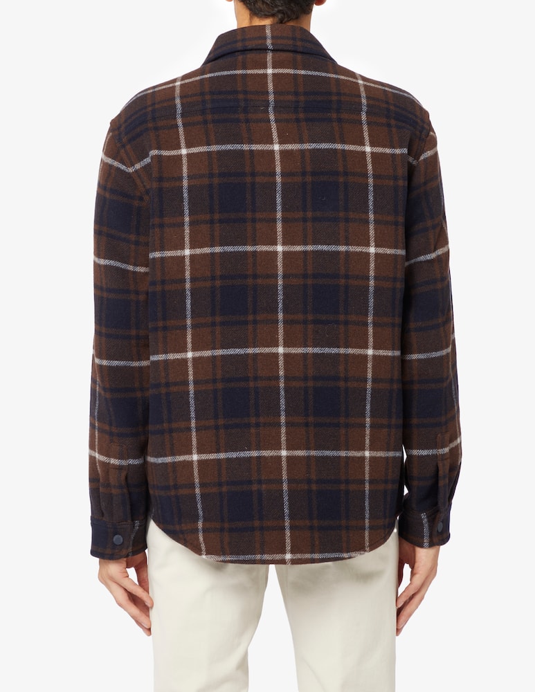 rinascente Woolrich Sovracamicia a quadri imbottita alaskan