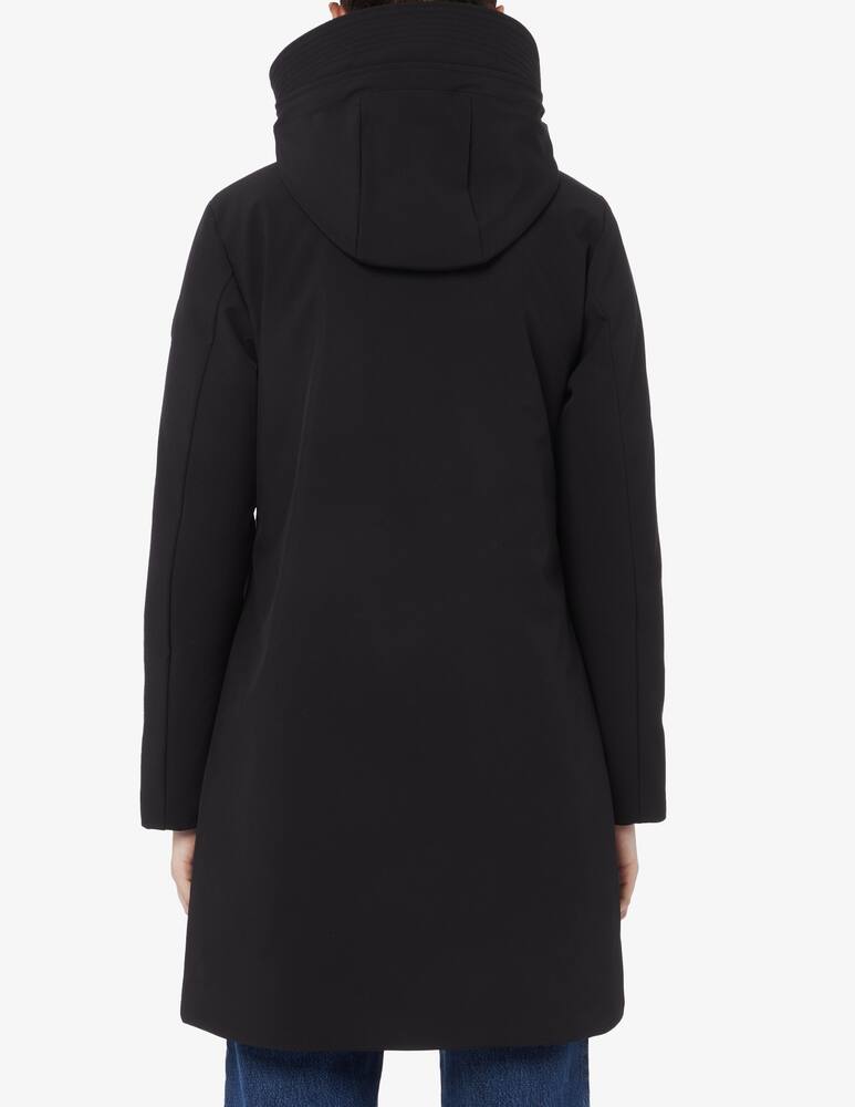 rinascente Woolrich Firth down hooded trench softshell