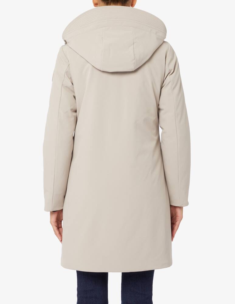 rinascente Woolrich Piumino trench con cappuccio Firth