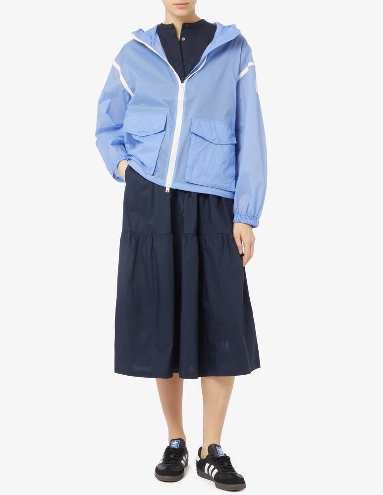 rinascente Woolrich Light crinkle hooded jacket