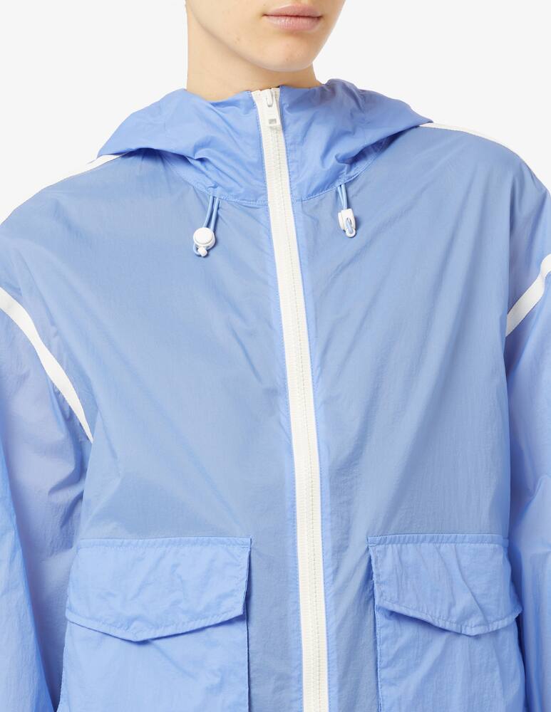 rinascente Woolrich Light crinkle hooded jacket