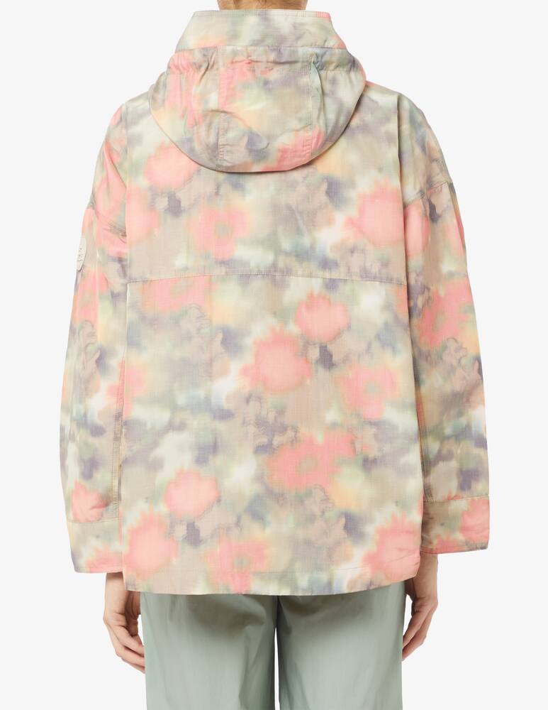 rinascente Woolrich Chine linen hooded jacket