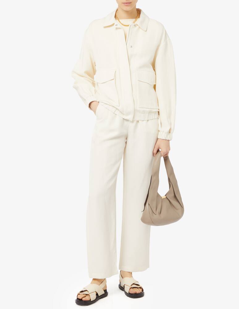 rinascente Woolrich Bomber in lino viscosa