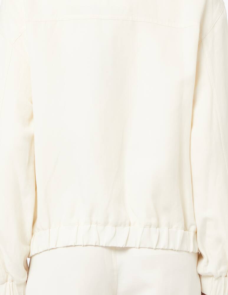Woolrich Bomber in lino viscosa - immagine 3 Woolrich Bomber in lino viscosa - immagine 3