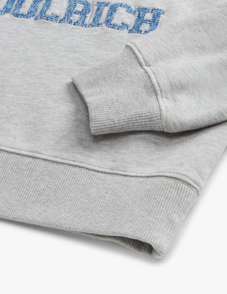 rinascente Woolrich Felpa girocollo in cotone boxy