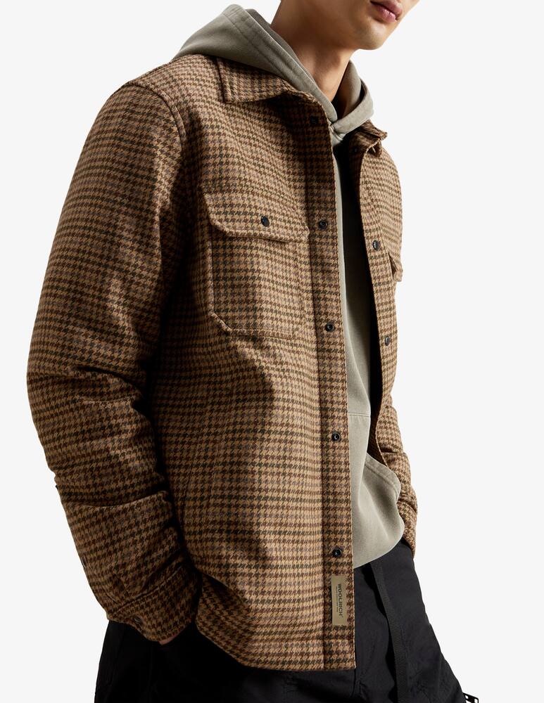 rinascente Woolrich Sovracamicia trapuntata a quadri