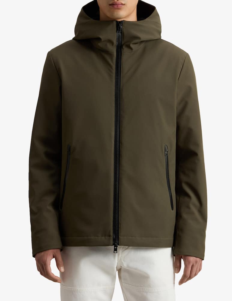 Woolrich Giacca con cappuccio pacific softshell - immagine 1