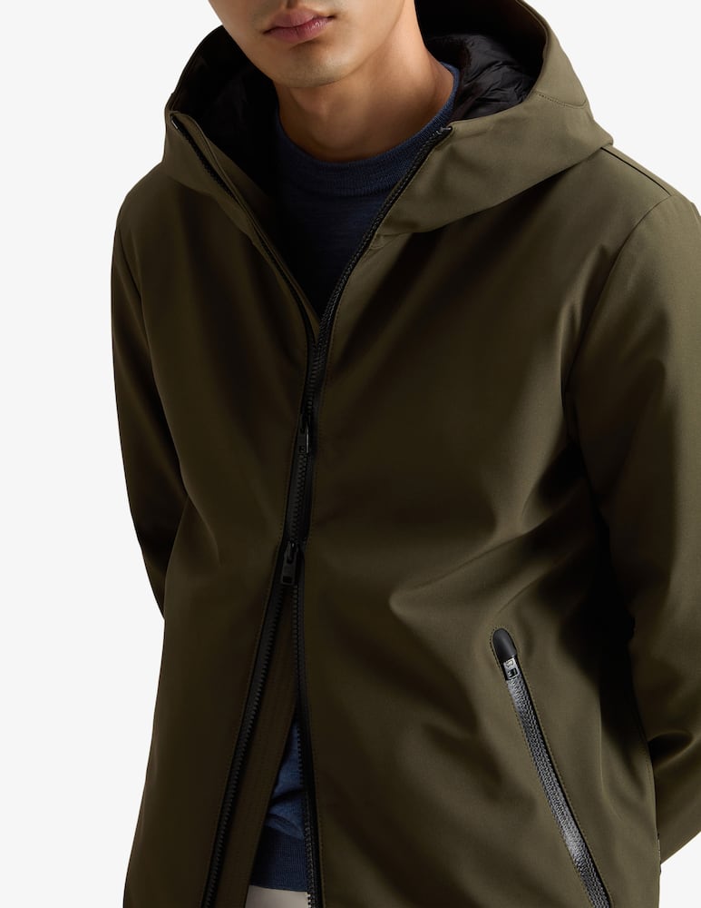 Woolrich Giacca con cappuccio pacific softshell - immagine 3