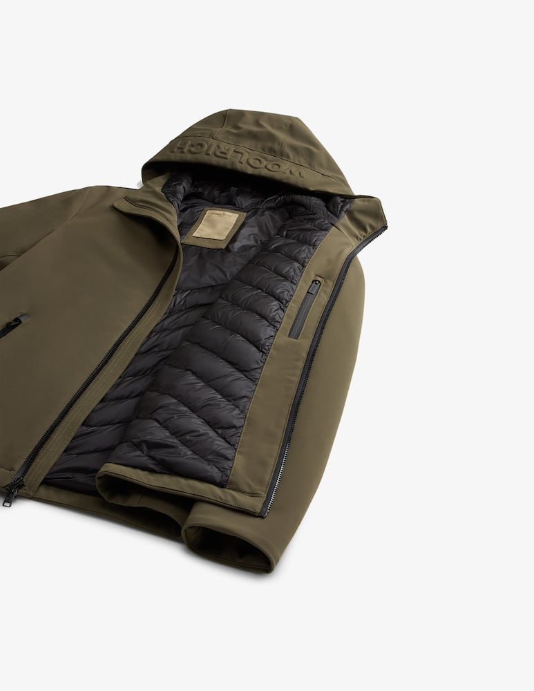 Woolrich Giacca con cappuccio pacific softshell - immagine 4