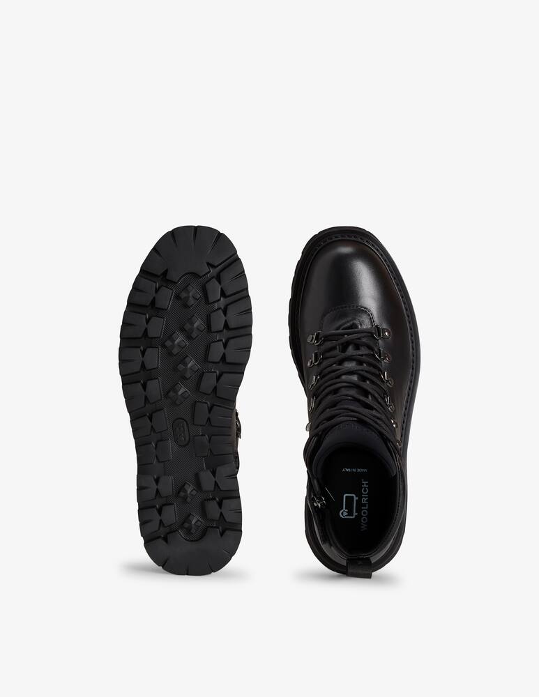 rinascente Woolrich Hiking leather boots