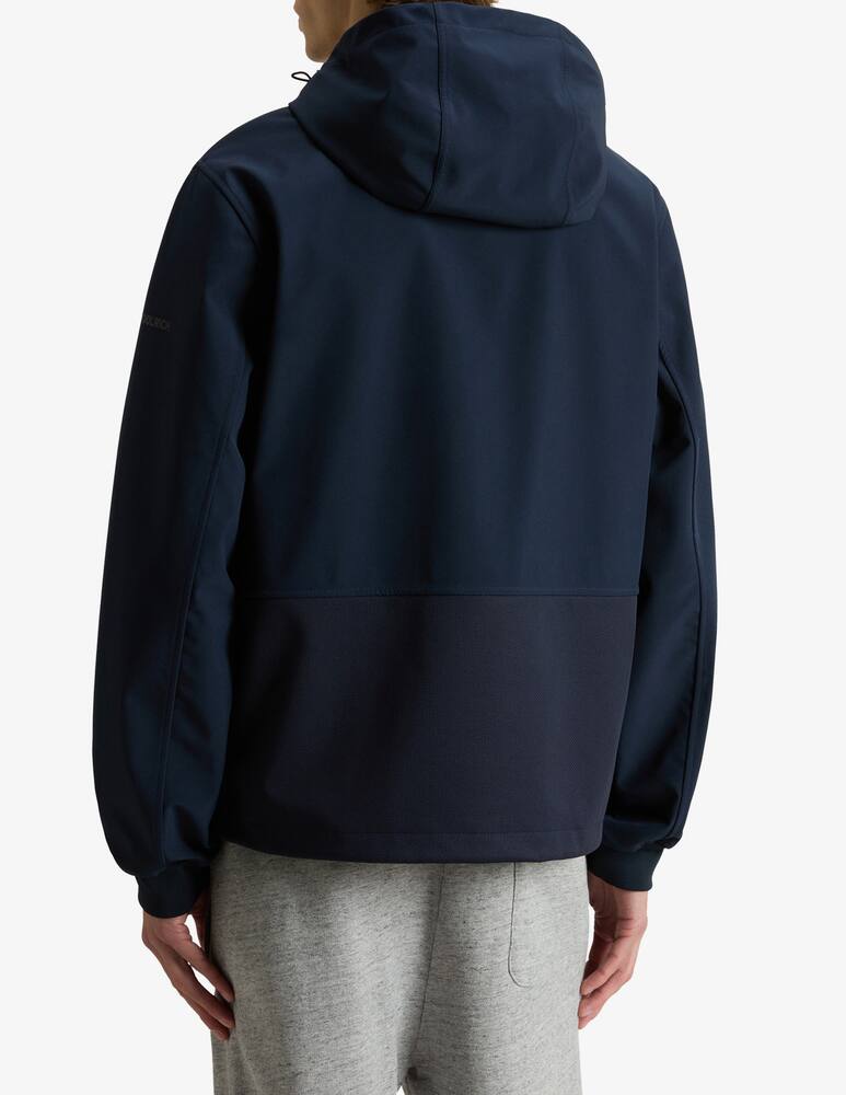 rinascente Woolrich Giacca soft shell cappuccio