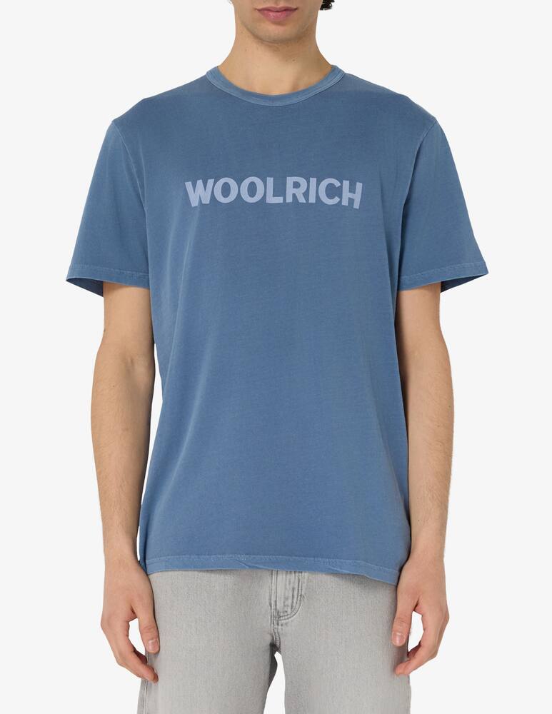 Woolrich Garment dyed logo t-shirt - picture 1 Woolrich Garment dyed logo t-shirt - picture 1