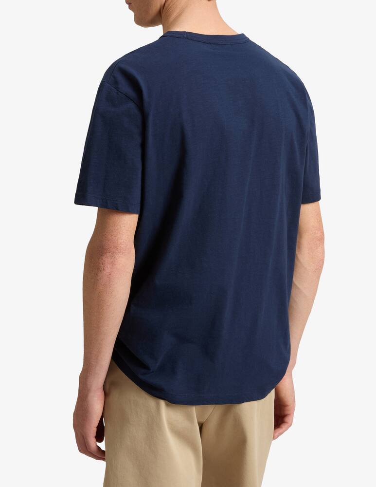 rinascente Woolrich T-shirt fiamme logo piccolo