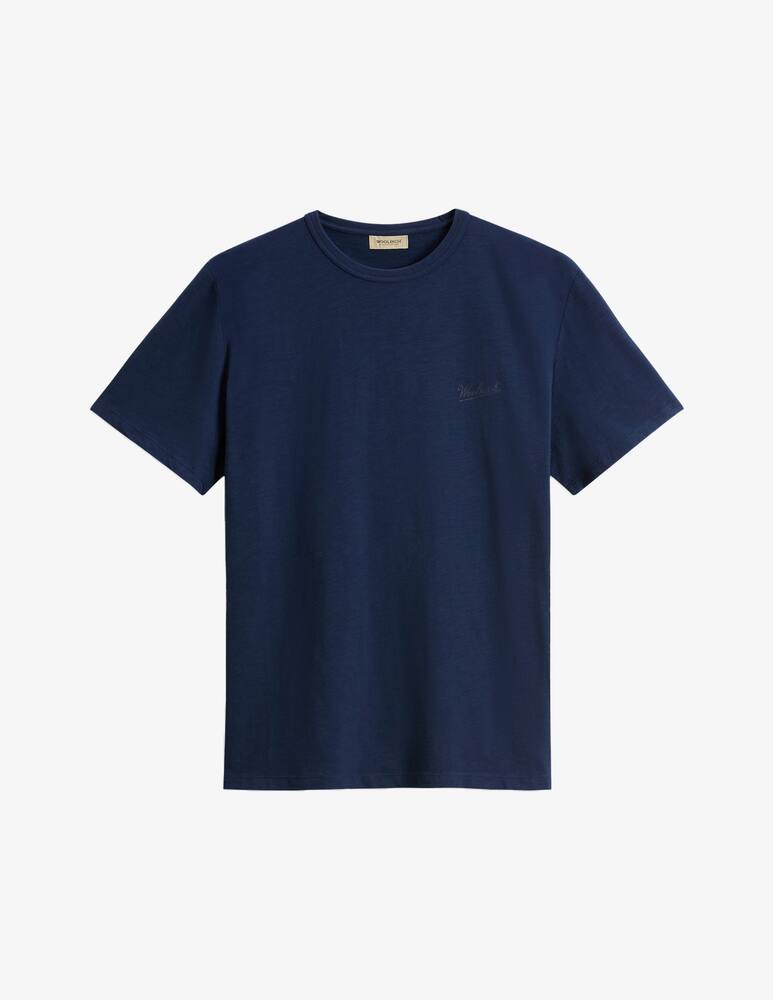 rinascente Woolrich T-shirt fiamme logo piccolo