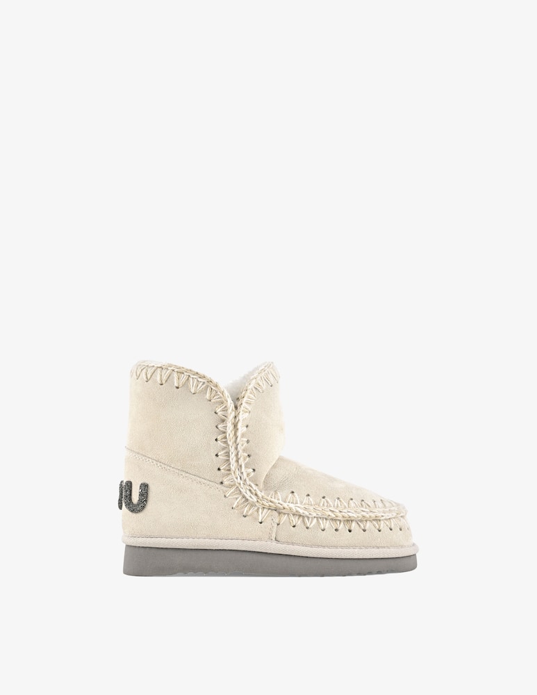 rinascente Mou Scarponcino da neve eskimo con logo glitter