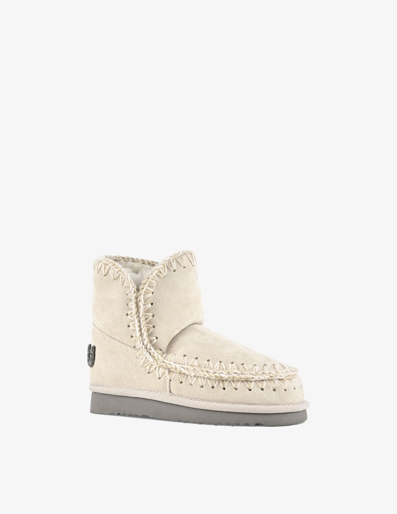 rinascente Mou Scarponcino da neve eskimo con logo glitter