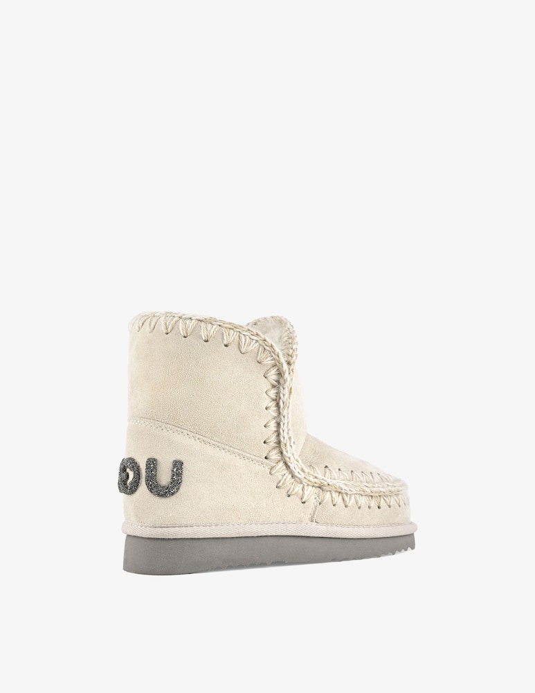 rinascente Mou Scarponcino da neve eskimo con logo glitter