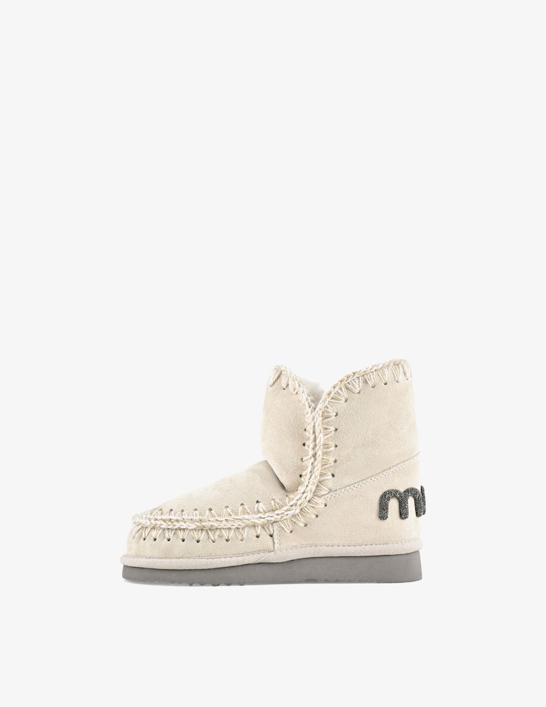 rinascente Mou Scarponcino da neve eskimo con logo glitter