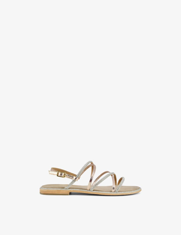 CB Fusion Sandali bassi mix pelle - immagine 1 CB Fusion Sandali bassi mix pelle - immagine 1