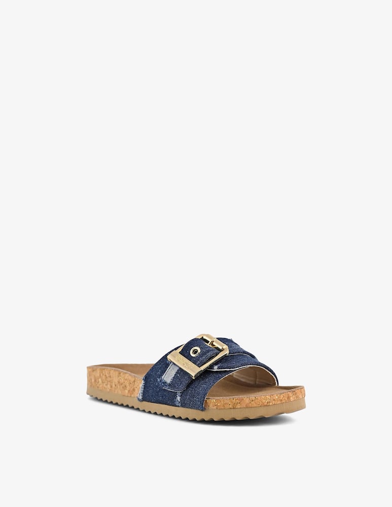 rinascente Colors Of California Flat sandal  with big buckle