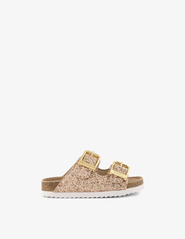 rinascente Colors Of California Glitter double buckle sandals