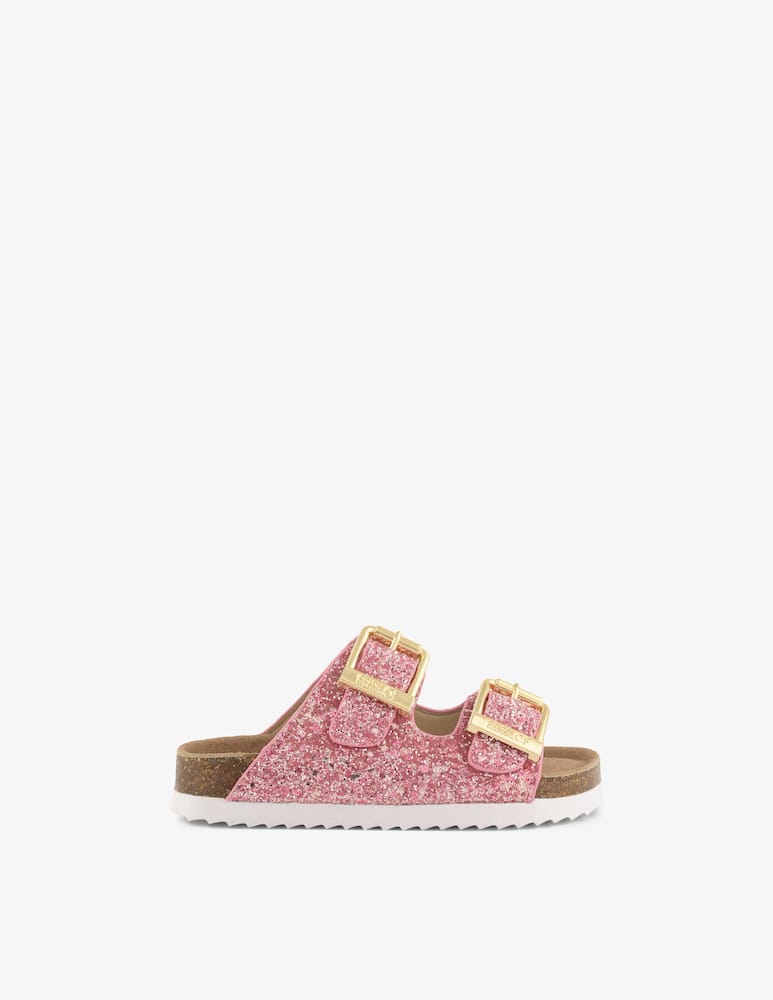 rinascente Colors Of California Sandalo glitter con due fibbie